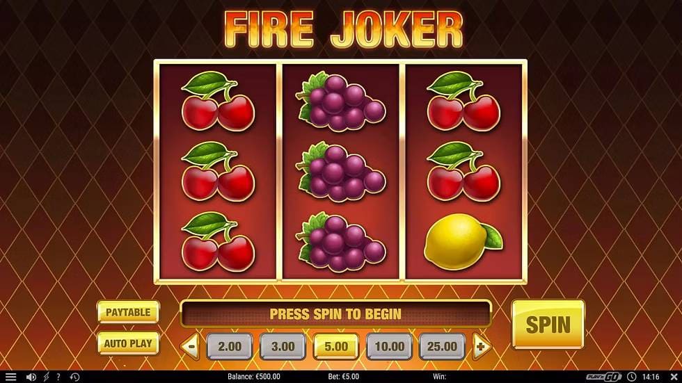 Fire Joker de la Play'n GO Fire Joker de la Play'n GO